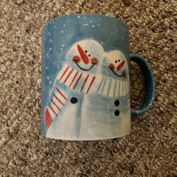 Pat Olson Snowman Coffee Mug *New*