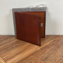 Abas Slim Bifold Wallet - Java Lizard