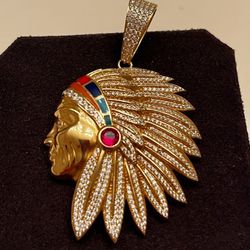 14k Apache Gold Pendant 