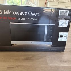 LG Over The Range Microwave Oven