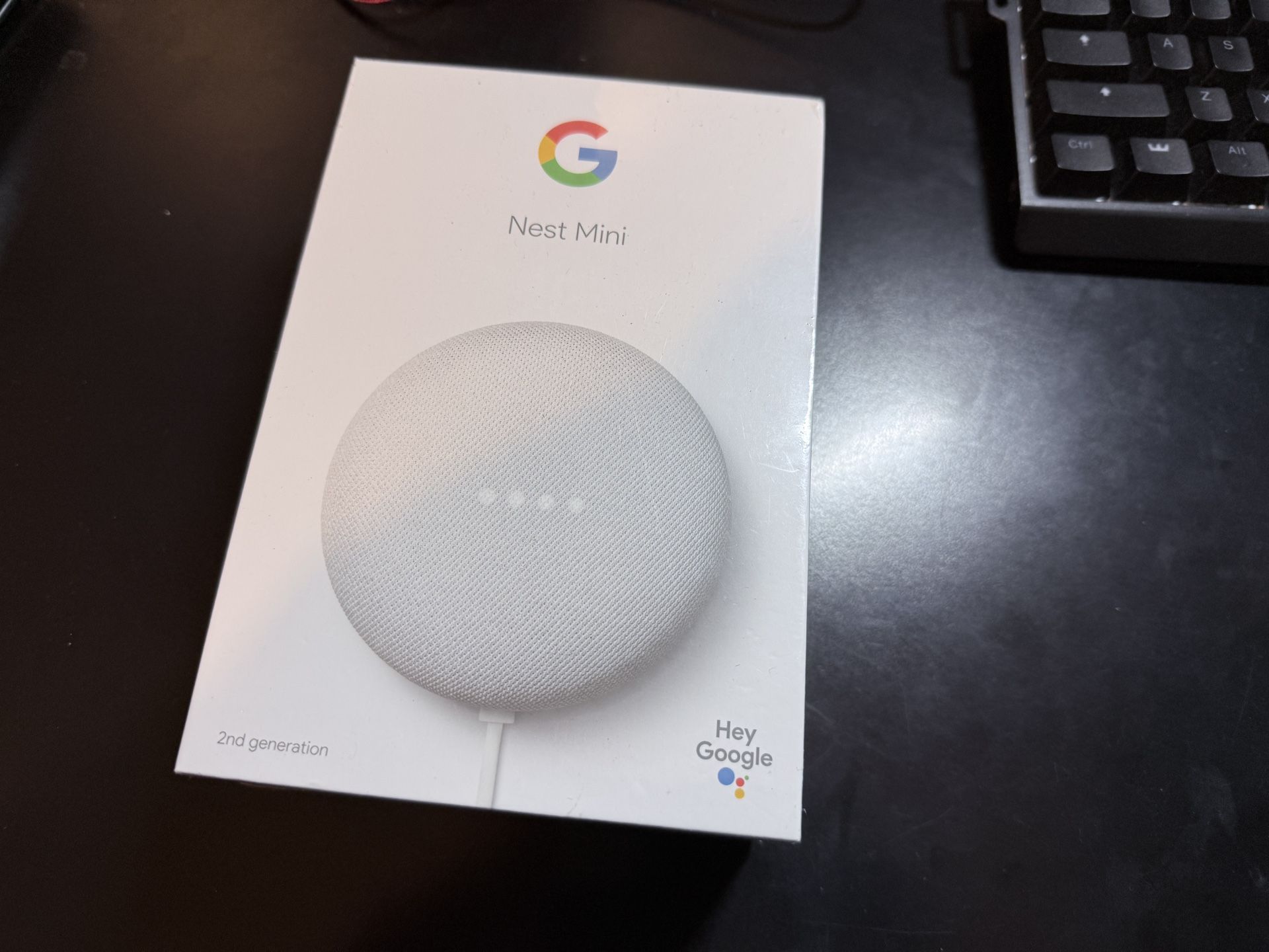 Google Nest Mini Speaker (Chalk)