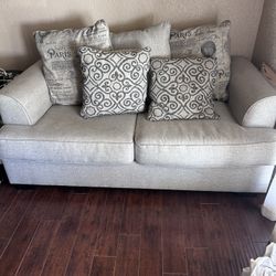 Small Grey  Couch 
