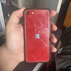 Red iPhone SE 2022 