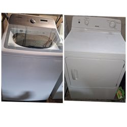 New Washer And Electric Dryer 