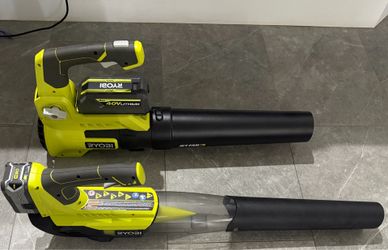 Two Ryobi Blowers