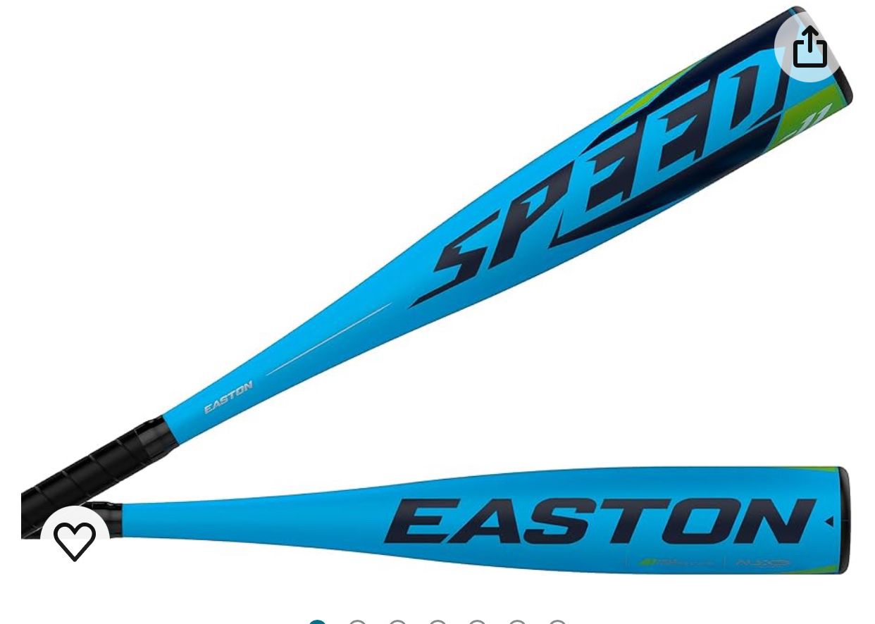 27" Easton | Speed Youth Baseball Bat | USSSA - Coach/Machine Pitch | -11 Drop | 2 5/8" Barrel | 1 Pc. Alloy