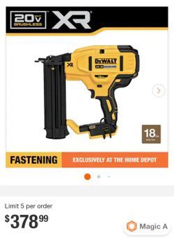 DeWalt Brad Nailer New in Box