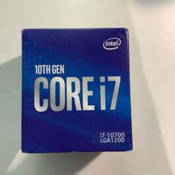 Intel i7-10700 CPU
