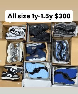 Jordan’s Nikes vans new balance size 1y - 1.5y
