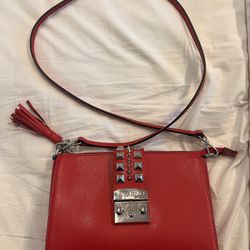 Red Mario Valentino Crossbody/Clutch Purse