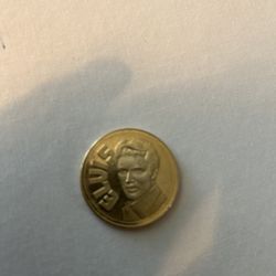 Elvis Presley Coin With Birth And Death Date