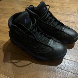 Jordan 13 Retro court purple: size 10.5