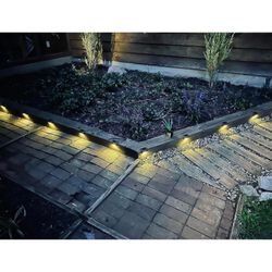 Solar Deck Lights 16 Pieces