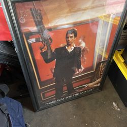 Scareface Picture Frame
