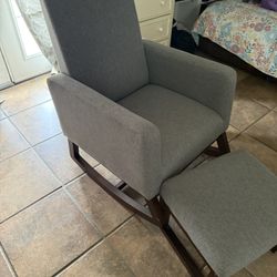 Grey Recliner 