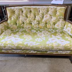 Vintage 1960’s cottage style settee by Moore of Bedford Inc