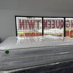 KING SIZE SERTA ISERIES MATTRESS & BOX SPRINGS BED SET