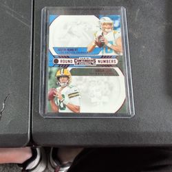 Justin Herbert And Jordan Love Rookie Card 