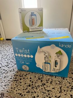 Kiinde Twist gift set and 40 refill pouches. Unopened, new in box