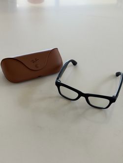 Ray-Ban Black Wayfarer Eyeglass Frames with Case
