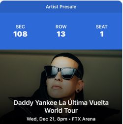 Daddy Yankee La ultima Vuelta tour