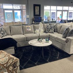 grey sectional ✨☑️$2,699