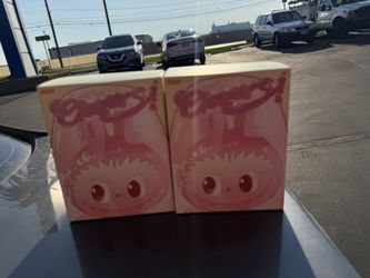 Labubu Cheers Double Sided Glass