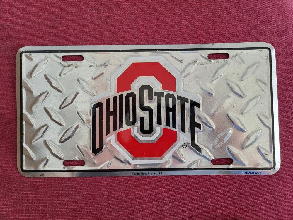 Ohio State License Plate