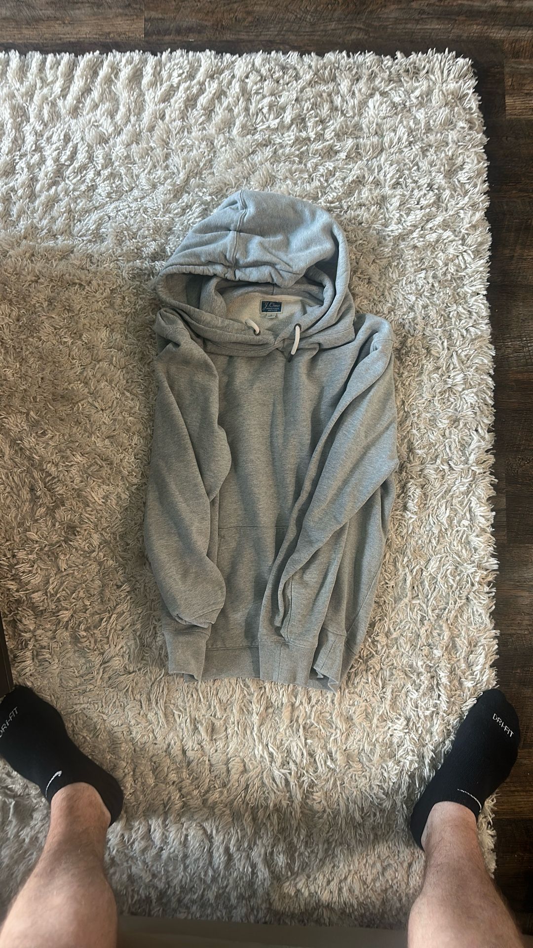 Men’s L Grey JCrew Sweatshirt