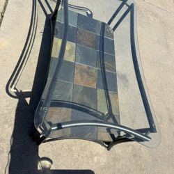 Coffee Table, Dinner Table , Queen Size Bed No Mattress.