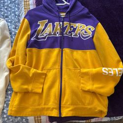 Purple And Yellow Lakers Hoodie 
