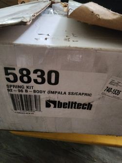 Impala lowering kit
