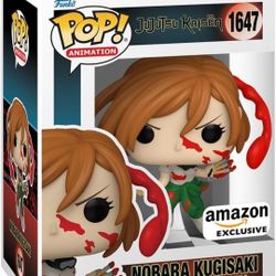Funko Pop figure of Nobara Kugisaki from Jujutsu Kaisen