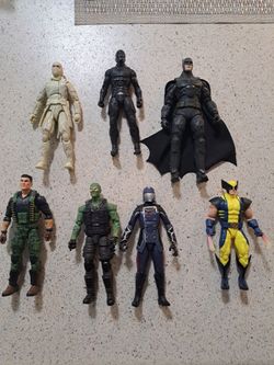 Gi Joe Batman Wolverine