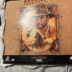 Indiana Jones Last Crusade Laser Disc