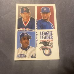 Jeter/Williams/Garciaparra 2000 Fleer #5