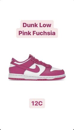 Nike Dunk Low Pink Fuchsia Shoes