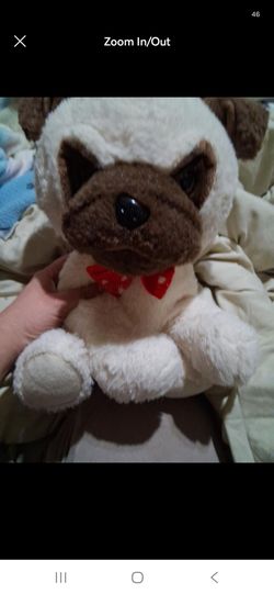 Pug dog Stuffed Animal Plush