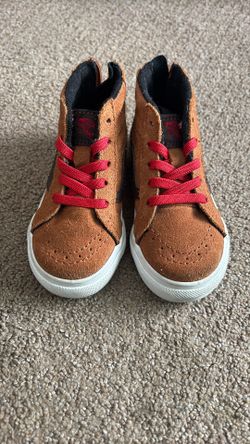 Brown Toddler Vans - Size 7.0