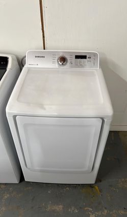 Samsung Electric Dryer – Moisture Sensor, Wrinkle Prevent (White)