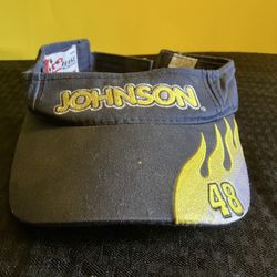 Jimmy Johnson #48 Youth Size Visor With Adjustable Strap 