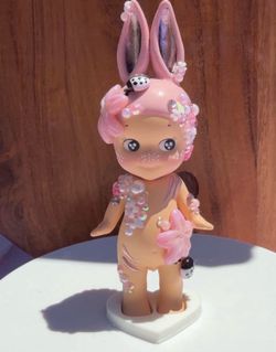 sonny angel pink bunny figure