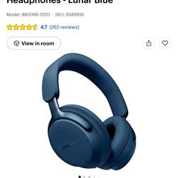 Bose - QuietComfort Ultra Wireless Noise Cancelling Over-the-Ear Headphones 