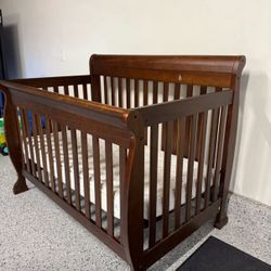 Crib and mattress set is $100. Negotiable.