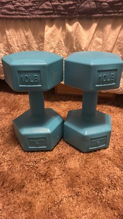 20 lbs total dumbbells