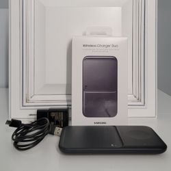 Samsung - Duo Fast Wireless Charger pad - Black