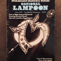 Vintage National Lampoon Magazine June 1976-Great Ads GC