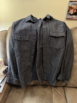Men's Goodfellow Denim Button Down