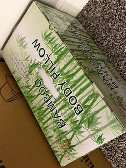 Bamboo body pillow