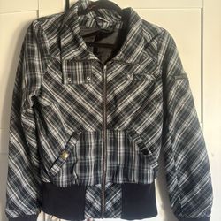 Black & white divided jacket 